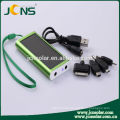 1300mA universal solar panel battery charger solar cell phone charger for cell phone,iPhone, iPad etc